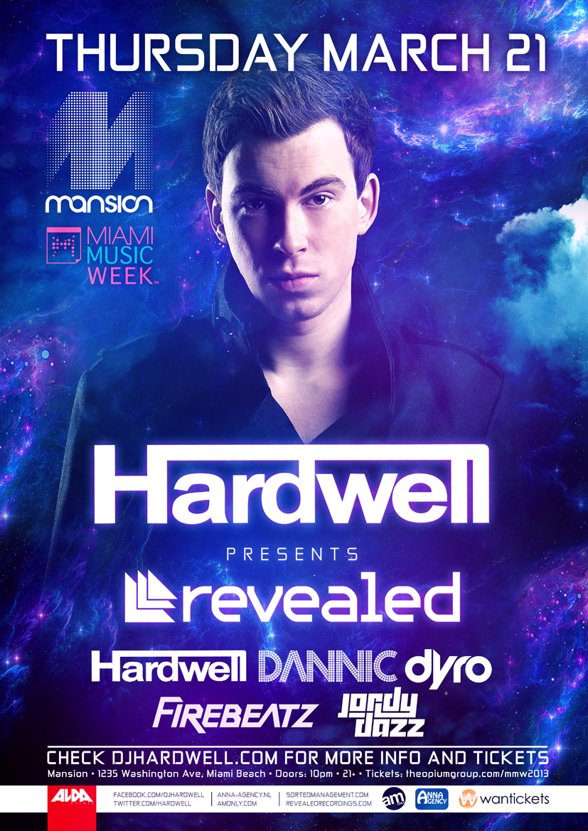 Hardwell Presents Revealed Miami_2013